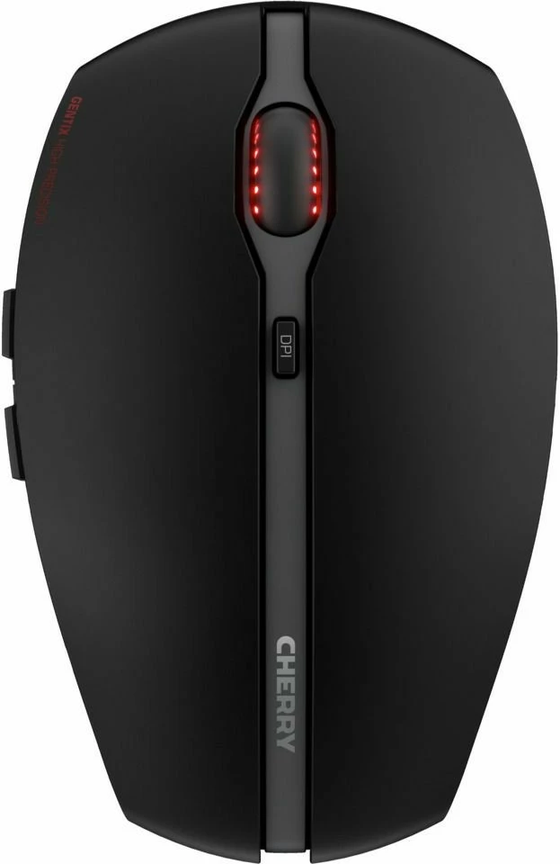 Set tastierë dhe maus Cherry GENTIX, pa tela, AZERTY, i zi