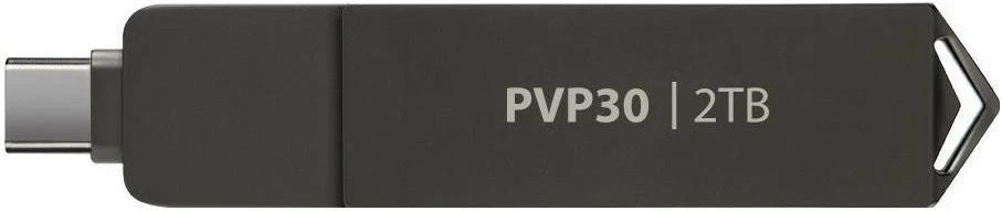 SSD Patriot PVP30 Duo Compact 1TB, USB 3.2, USB C, gri