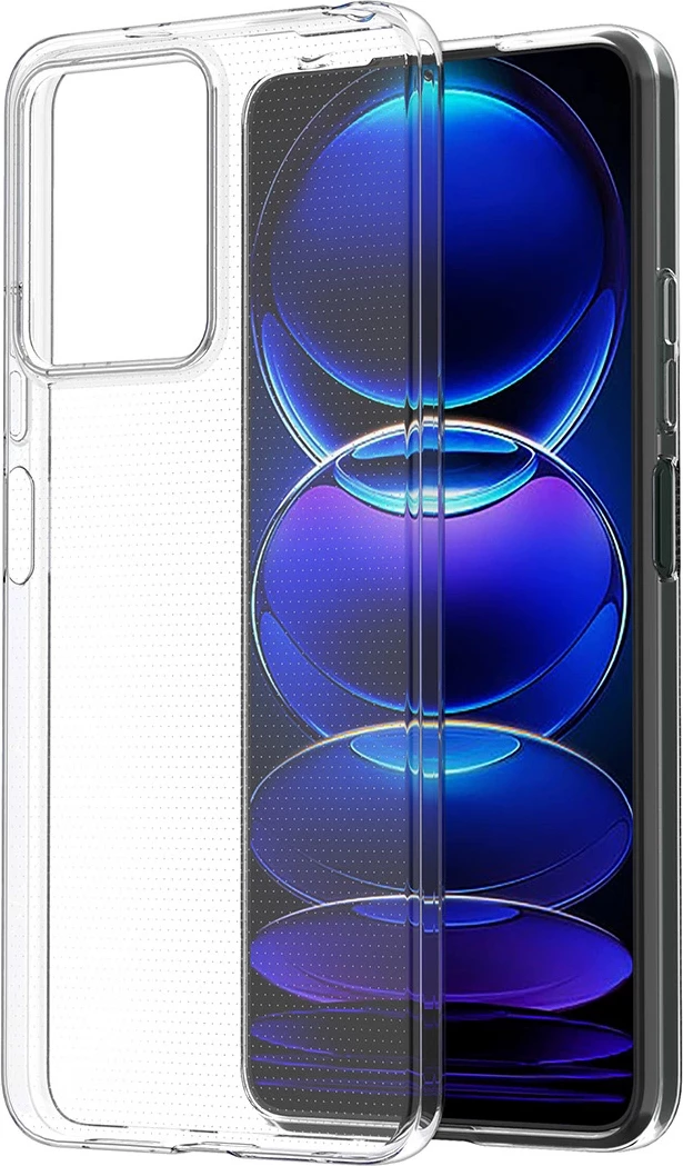 Mbështjellës Hurtel Ultra Clear për Xiaomi Redmi 13, transparent