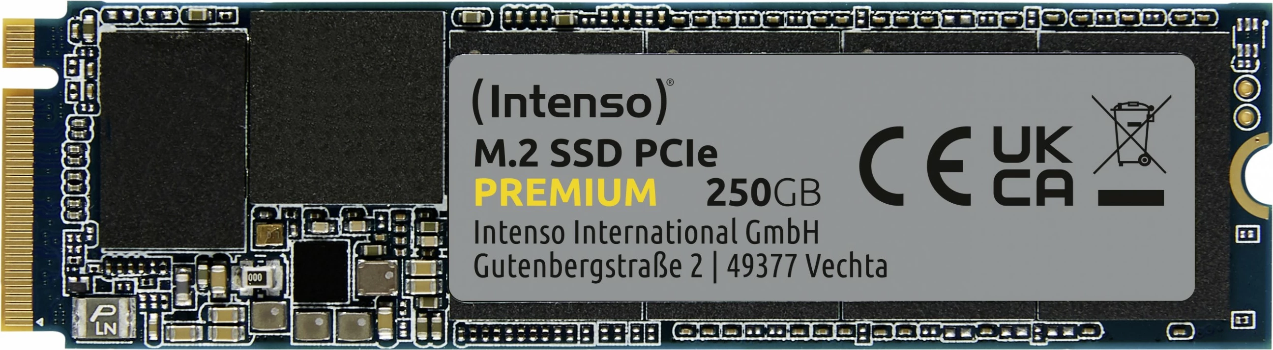 SSD Intenso 500GB Premium M.2 PCIe, 500 GB, 2100 MB/s