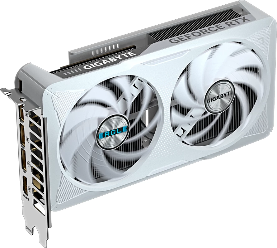 Kartelë grafike GIGABYTE GeForce RTX 5060 EAGLE OC ICE 8GB GDDR7 128-bit PCIe 5.0, e bardhë