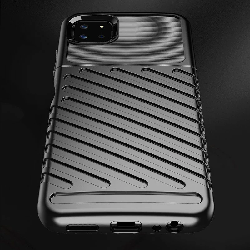 Mbështjellës Hurtel Thunder Case për Samsung Galaxy A22 5G, TPU, Blu