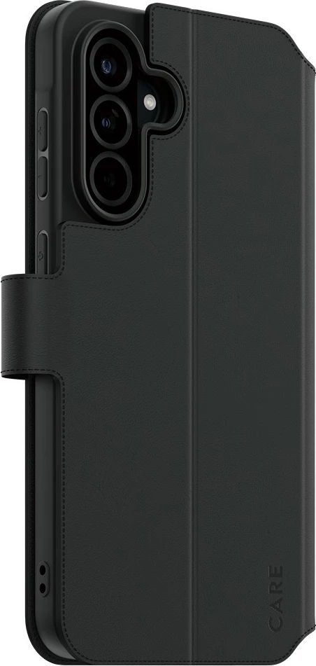 Mbështjellës PanzerGlass për Samsung Galaxy A56 5G, CARE Feature Wallet Case, i zi