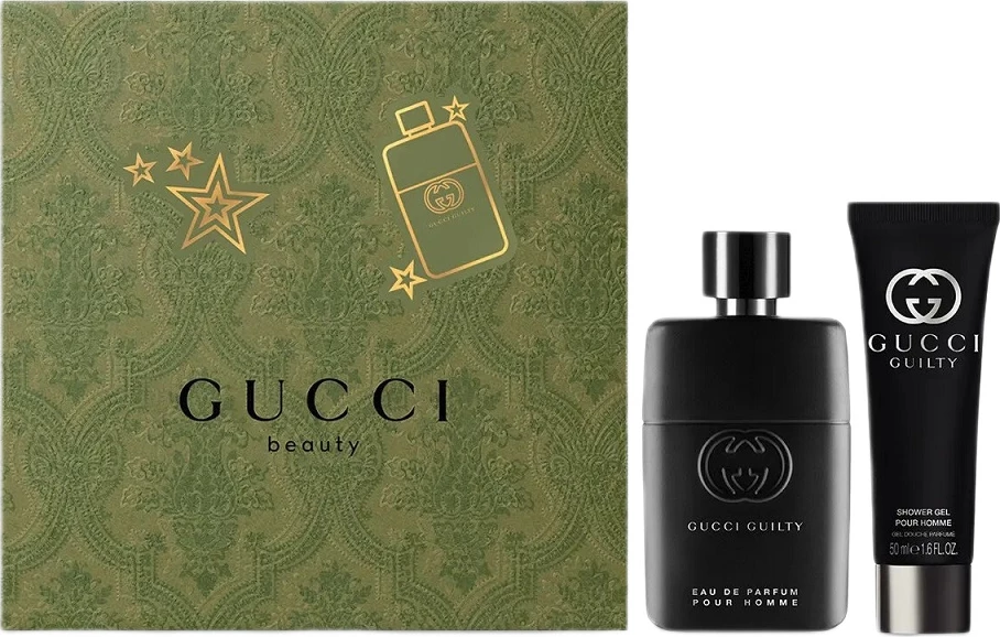 Set Eau de Parfum dhe xhel dushi për meshkuj Gucci Guilty Pour Homme 50ml + 50ml