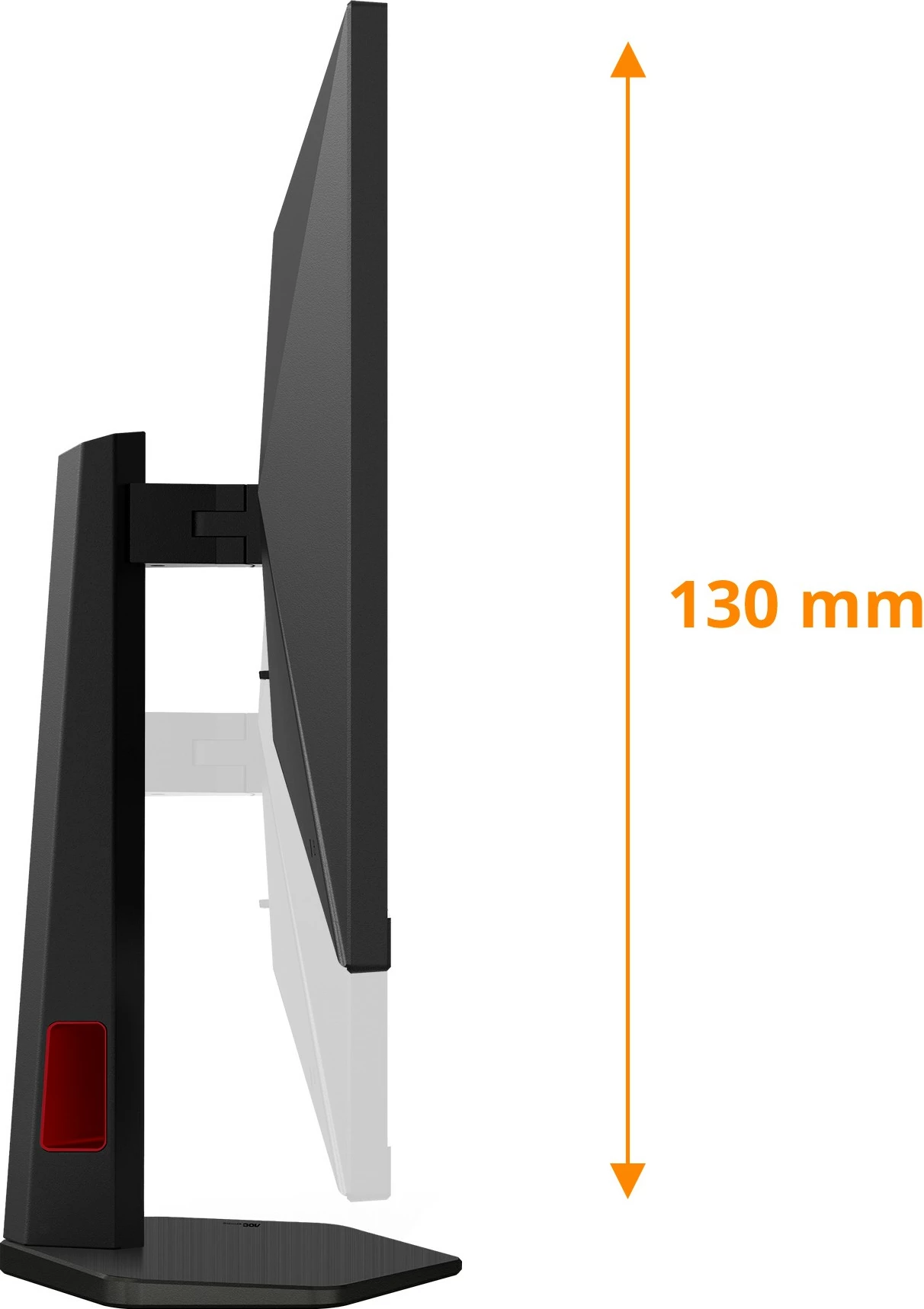 Monitor AOC U27G4R 27 inç IPS HDMI 2.1 DisplayHDR 400, zi/kuqe