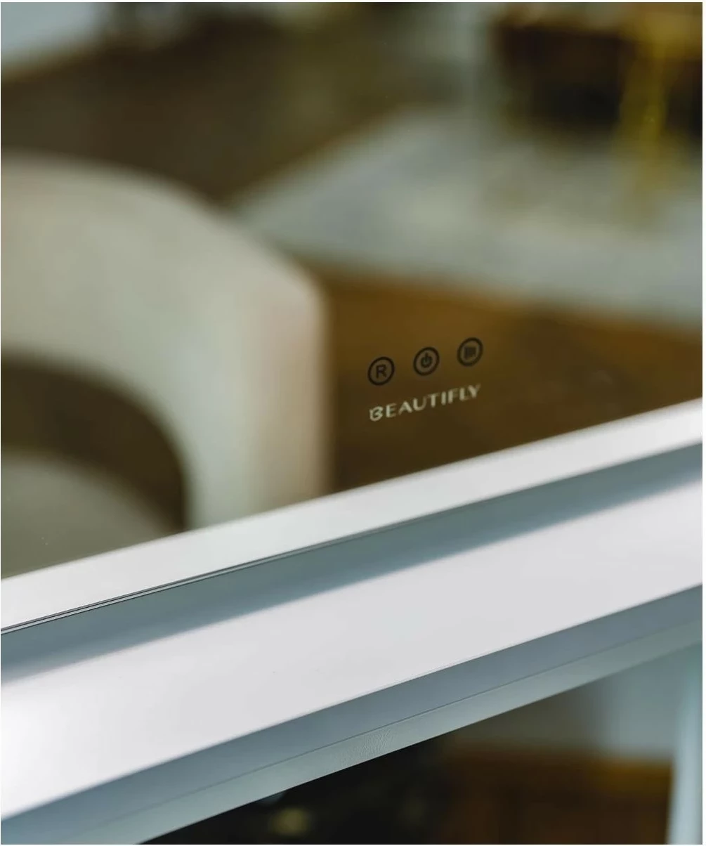 Pasqyrë me LED Beautifly Visage, ngjyrë argjendtë