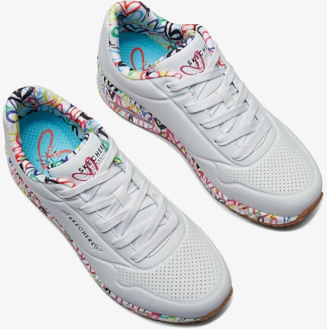 Atlete femra Skechers, të bardha