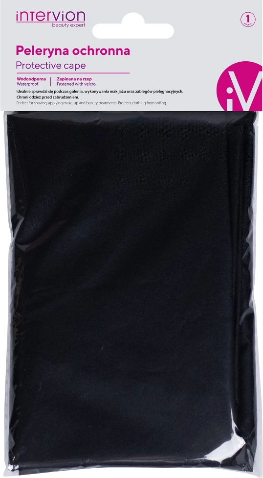 Mbulesë mbrojtëse për flokë Inter Vion e zezë, 1 copë