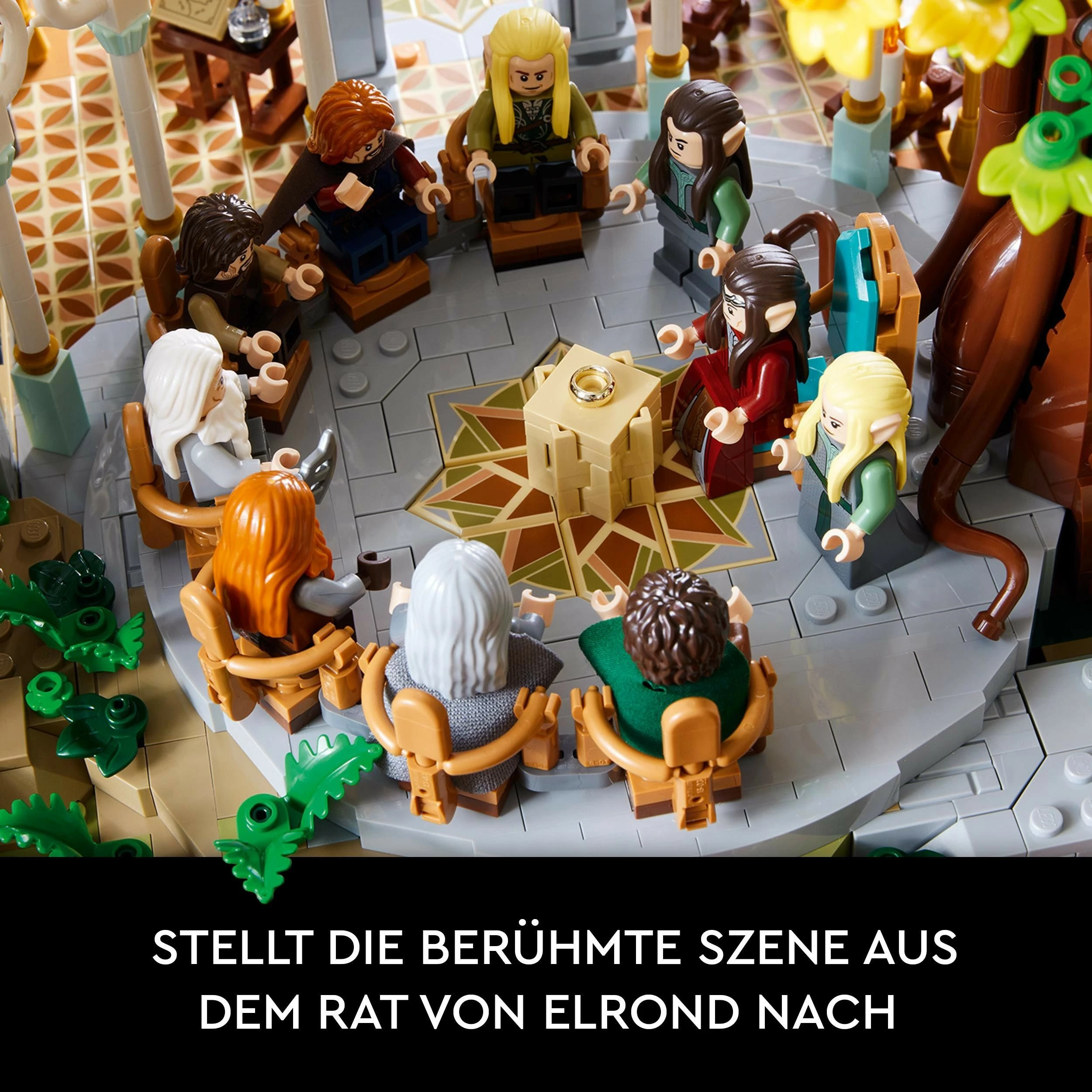 Set ndërtimi LEGO The Lord of the Rings: Rivendell, 6167 pjesë, plastikë, shumëngjyrësh
