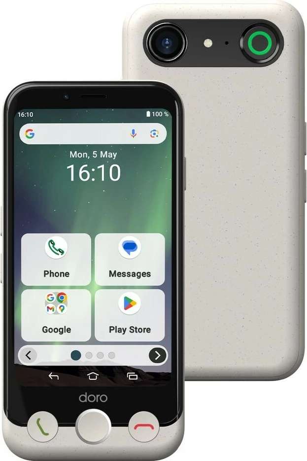 Celular Doro Aurora A10, bone