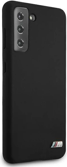 Mbështjellës BMW Silicone M Collection për Samsung Galaxy S21+, i zi