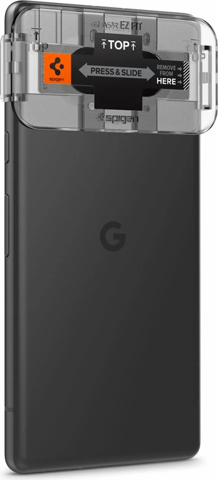 Mbrojtës xhami për kamerë Spigen Glas.tR EZ Fit Optik, për Google Pixel 7a, 2 copë, Zi