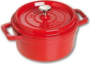 Tenxhere Staub La Cocotte 20cm, gize, e kuqe