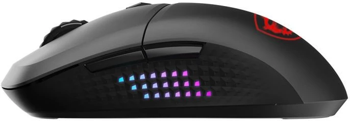 Maus MSI Versa 300 Elite Wireless, RGB, 26000 DPI, i zi