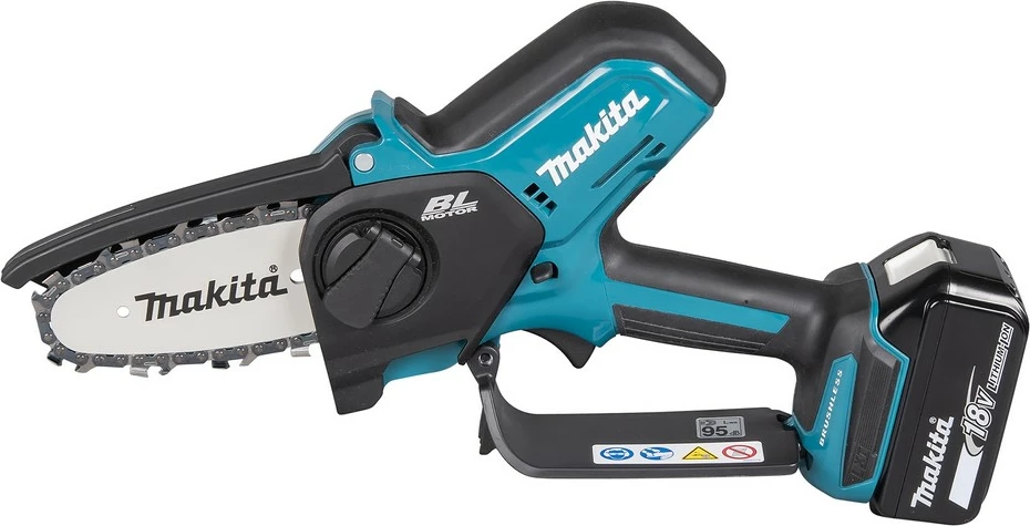 Sharrë elektrike Makita DUC101Z, 18V, 320W, 10cm, zi/kaltër