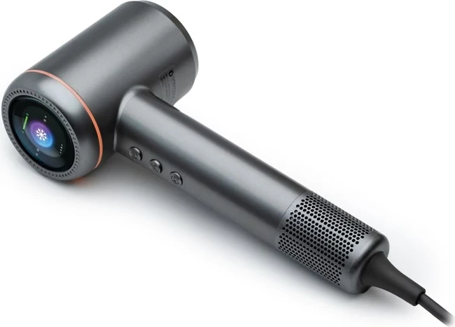 Tharëse flokësh Oromed ORO-F1 SONIC, 1600 W, LCD, Argjendtë