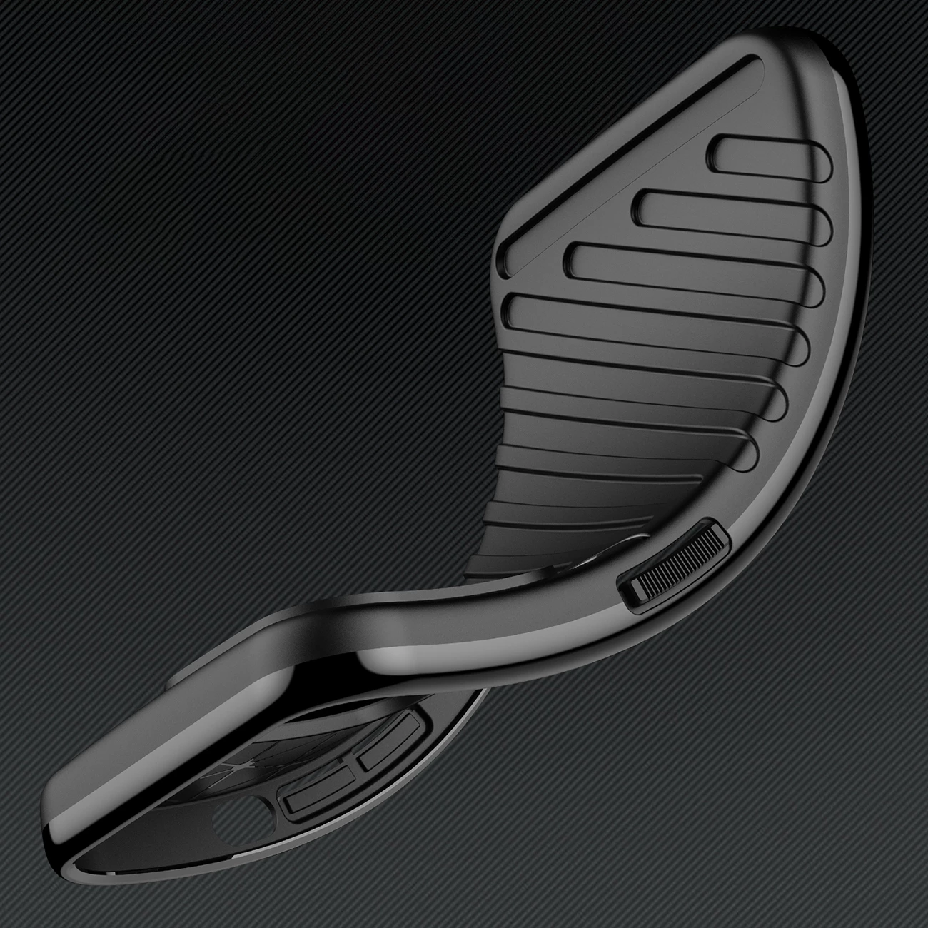 Mbështjellës Hurtel Thunder Case për Samsung Galaxy S25 Ultra, TPU, i zi