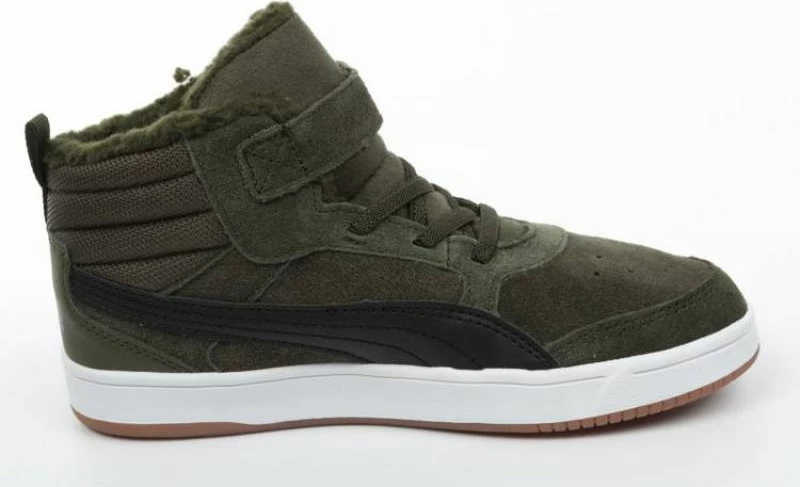 Atlete të larta për fëmijë Puma, ngjyrë jeshile