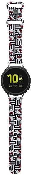 Rrip smartwatch Hello Kitty Silicone Heads & Stripes, universal 20mm, i zi
