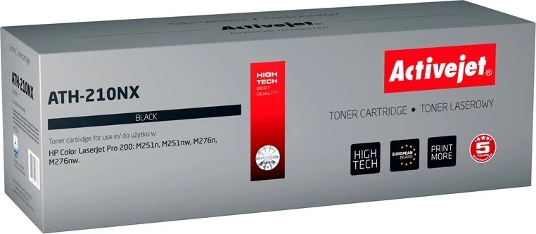 Toner zëvendësues Activejet ATH-210NX për printer HP, i zi