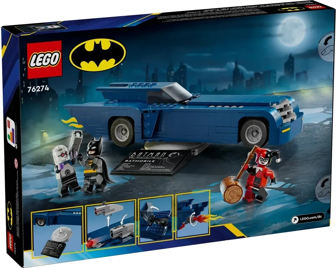Set LEGO Batman 76274 Batman VS Harley Quinn dhe Mr. Freeze
