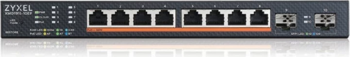 Switch ZyXEL XMG1915-10EP, Managed, 2.5G Ethernet, PoE