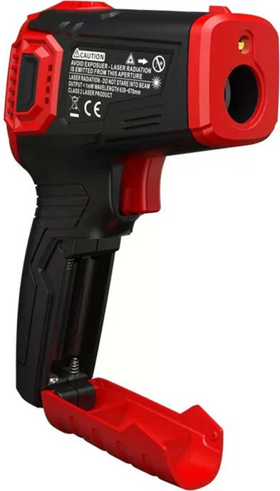 Termometër lazer Habotest HT650A, pa kontakt, me ekran LCD, i kuq/zi