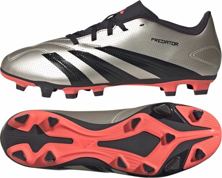 Atlete futbolli adidas për meshkuj, të hirtë