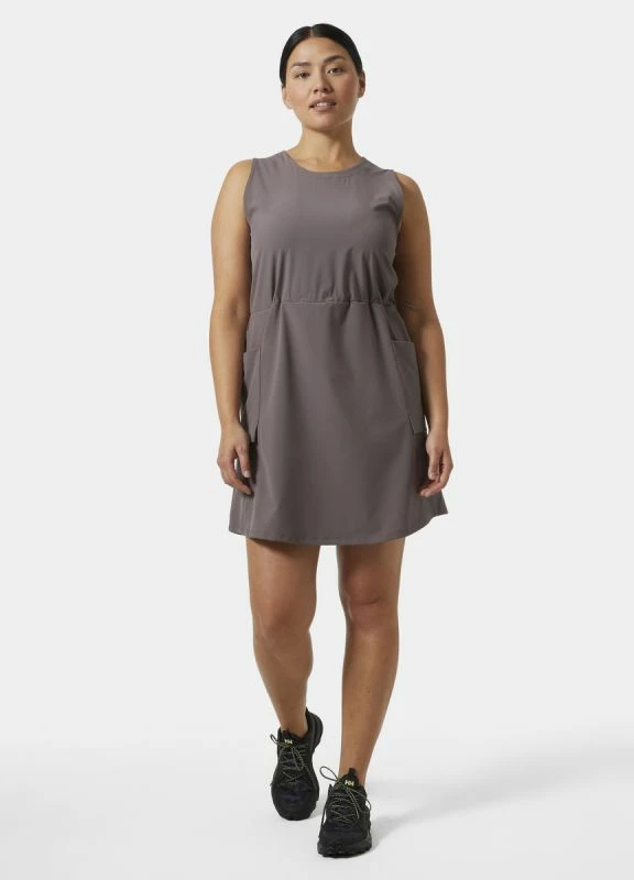 Fustan Helly Hansen për femra, gri