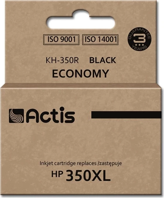 ojë zëvendësese Actis KH-350R ink për HP 350XL CB336EE, 35ml, e zezë
