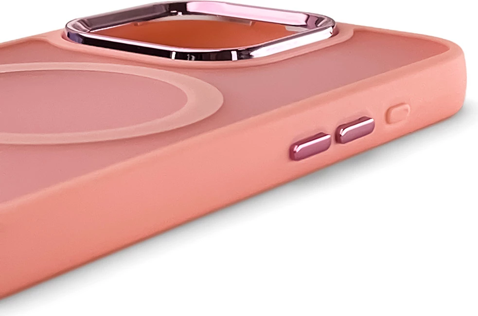 Mbështjellës Hurtel Fashion Case MagSafe për iPhone 16 Plus, rozë