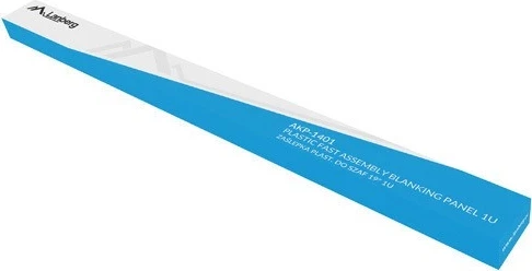 Kapak fundor Lanberg për kabinete 19" 1U, gri