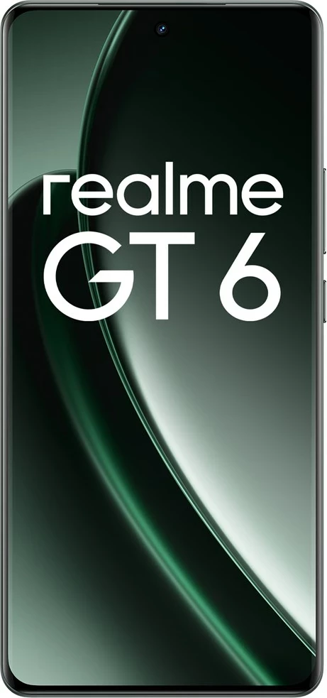 Celular realme GT 6, 6.78", Android 14, 5G, 12 GB RAM, 256 GB, Gjelbër