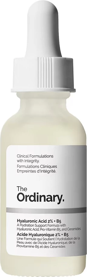 Serum për fytyrë The Ordinary Hyaluronic Acid 2% + B5 për femra, 30ml