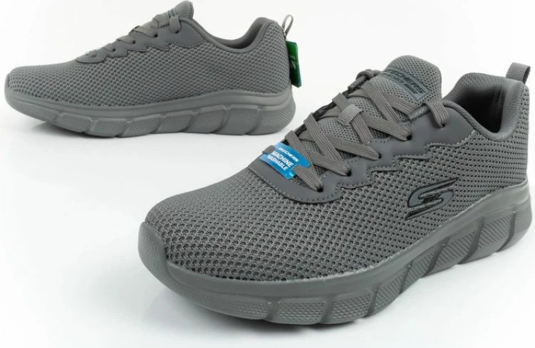 Atlete për meshkuj Skechers, gri