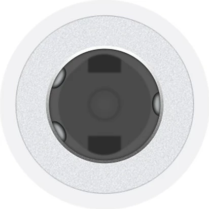 Kabllo karikuese për dëgjuese Apple Lightning/Jack, 3.5mm, e bardhë  