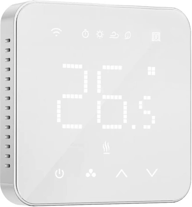 Termostat i mençur Wi-Fi Meross MTS200BHK, HomeKit, i bardhë