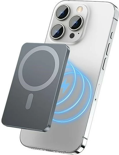 Powerbank AWEI P112K, 5000mAh, MagSafe, Gri