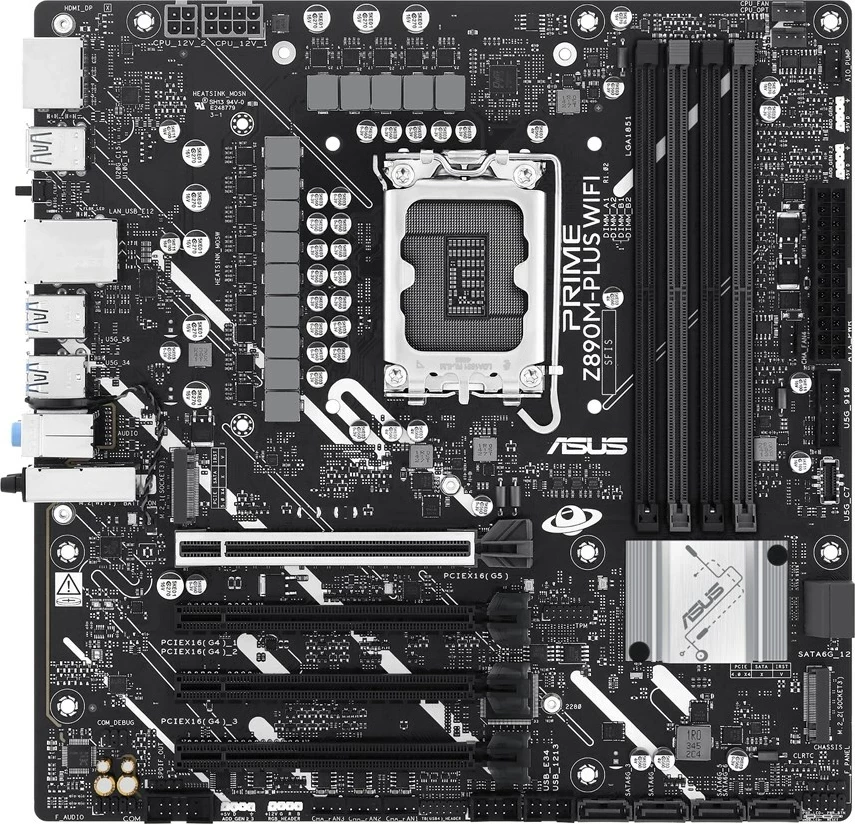 Pllakë amë ASUS PRIME Z890M-PLUS WIFI, micro ATX, Socket LGA 1851