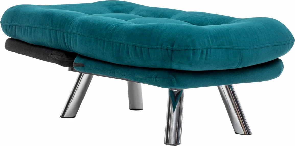 Krevat-karrige një vendës, Atelier del Sofa, Misa Small Solo, ngjyrë jeshile petrol