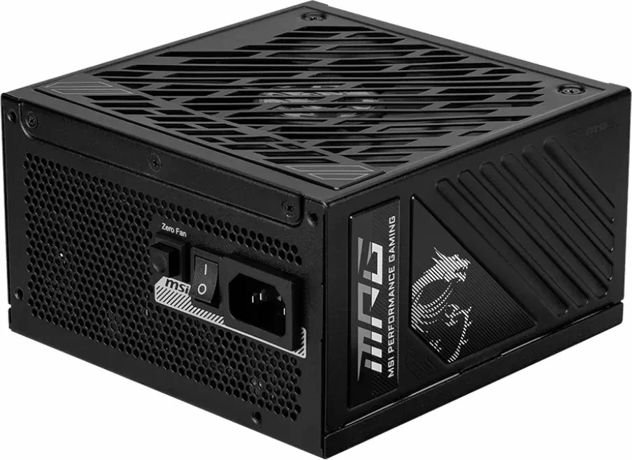 Furnizues rryme (PSU) MSI MPG A1250GS PCIE5 1250W ATX 3.1 80 Plus Gold full modular, e zezë