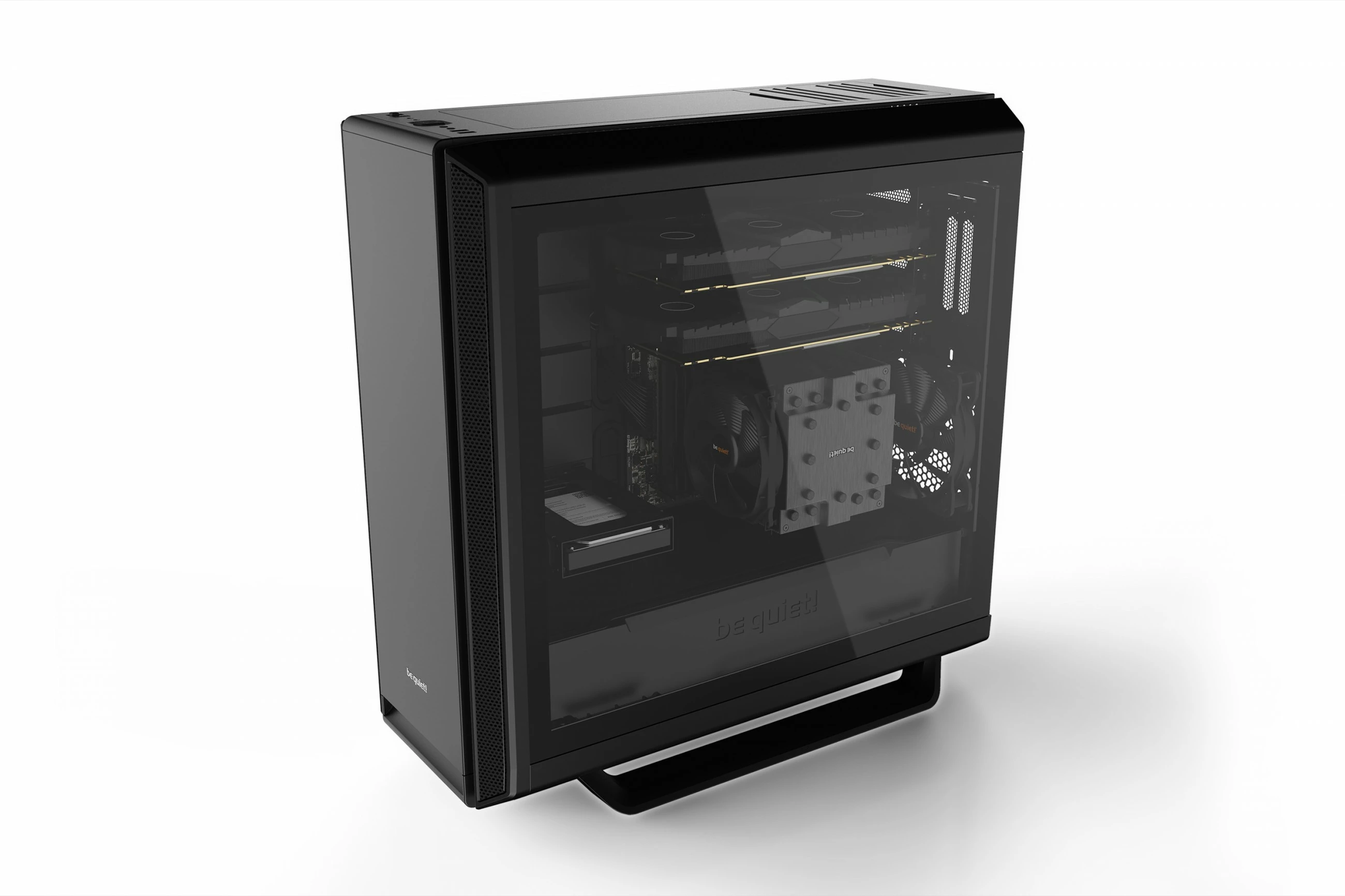 Kasë be quiet! Silent Base 802 Window Black, Midi Tower, PC, ATX, EATX, micro ATX, Mini-ITX, ABS, Çelik, 18.5 cm
