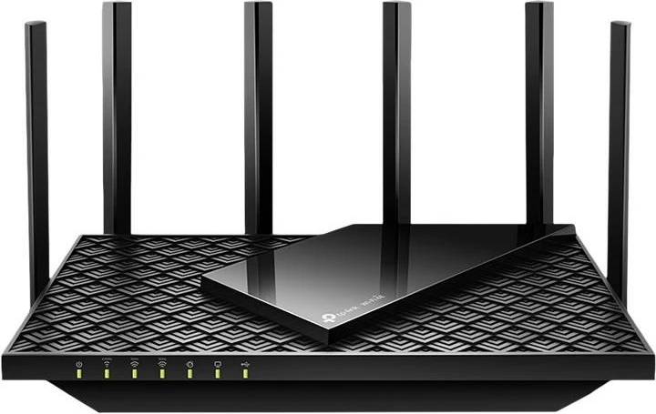 Router Wi‑Fi TP-Link Archer AXE75 AXE5400 tri-band OneMesh USB 3.0 HomeShield, e zezë