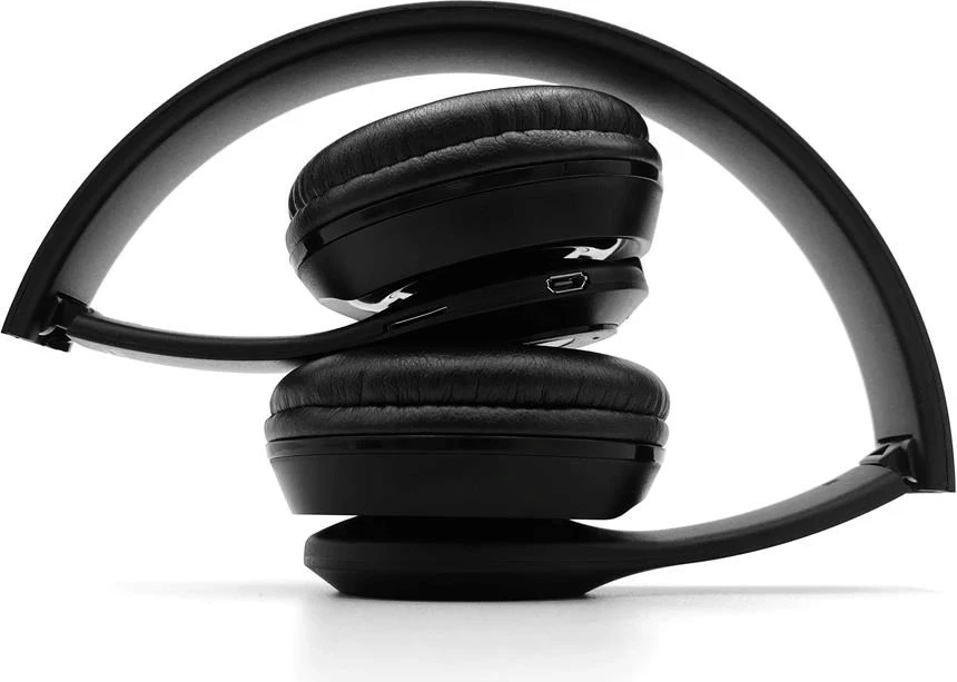 Kufje Wireless Media-Tech EPSILION BT MT3591, Bluetooth 4.2, me Mikrofon, Radio FM, të Zeza