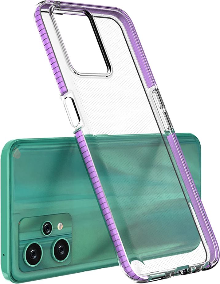 Mbështjellës Hurtel Spring Case për Realme 9 Pro, TPU, blu e çelët