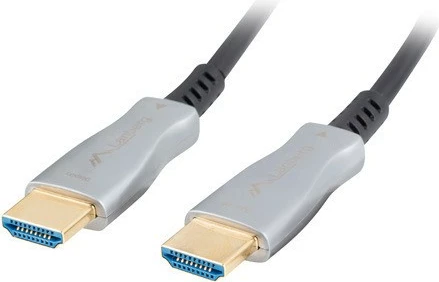 Kabllo HDMI Lanberg CA-HDMI-20FB-1000-BK, 100m, 4K, i zi