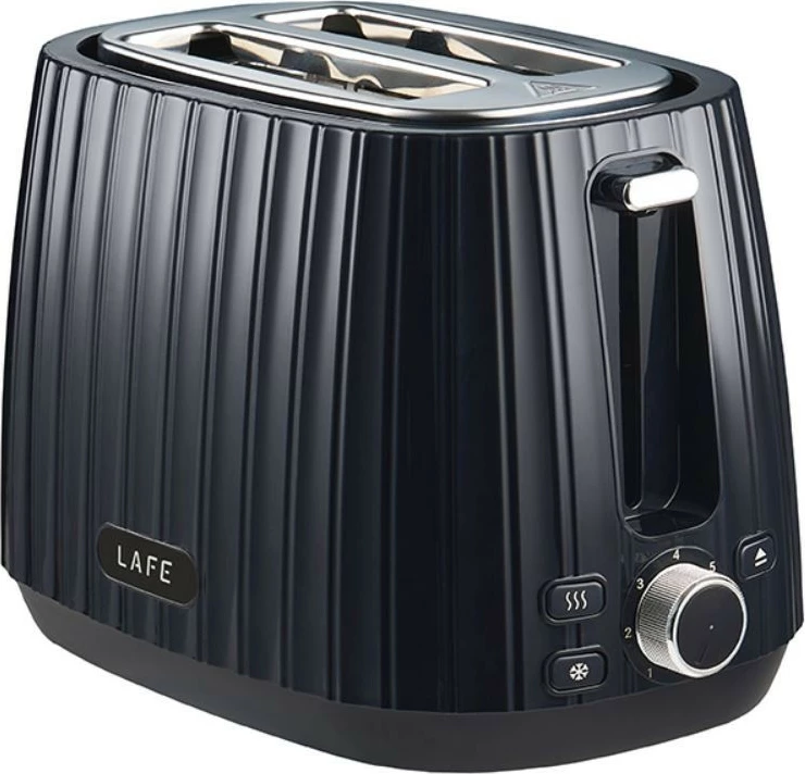 Toaster Lafe LAFTST47464, 7 nivele pjekje, funksion shkrirje/ngrohje, i zi
