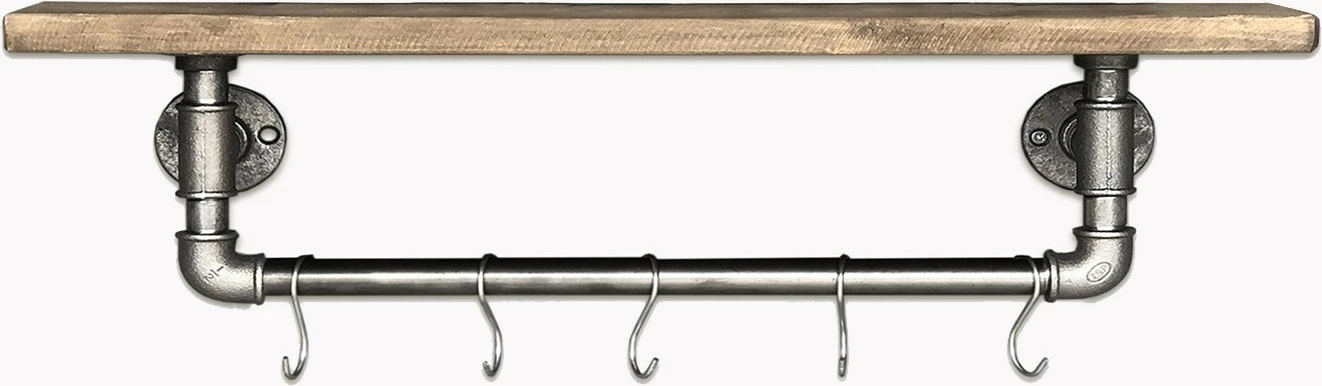 Raft muri me tuba, ngjyrë arre e zezë, Boruraf113