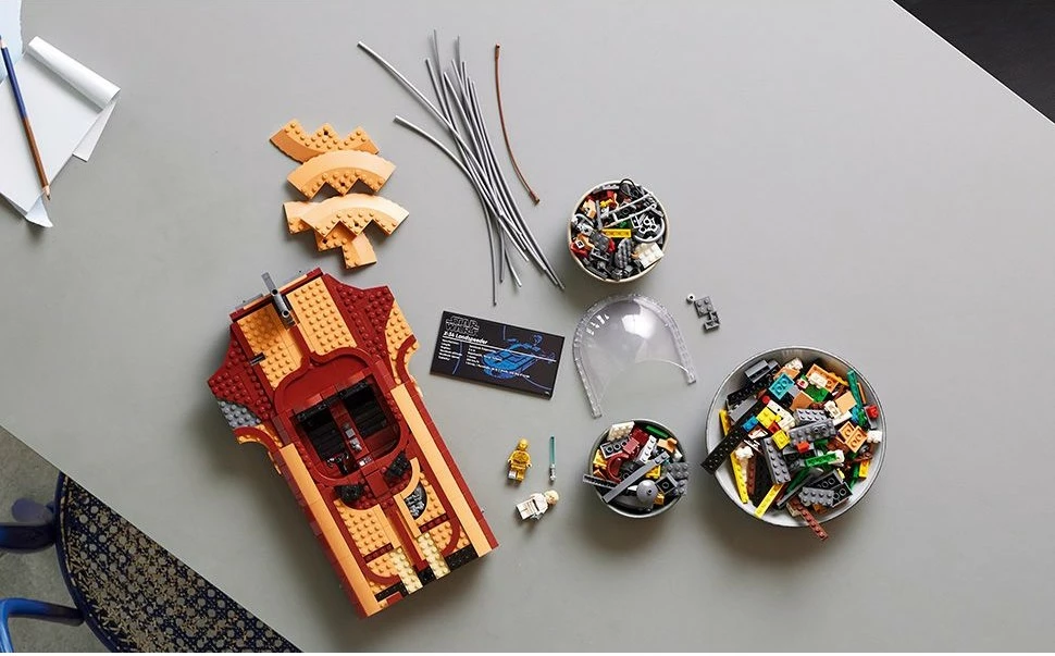 Set LEGO Star Wars Luke Skywalker’s Landspeeder, 1890 pjesë, Multingjyrësh