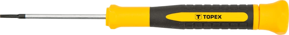 Kaçavidë precize Torx Topex 39D776 T6 135mm, e verdhë/zezë